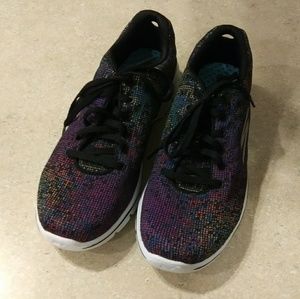 Skechers Size 8.5 Multi Color Sneakers
